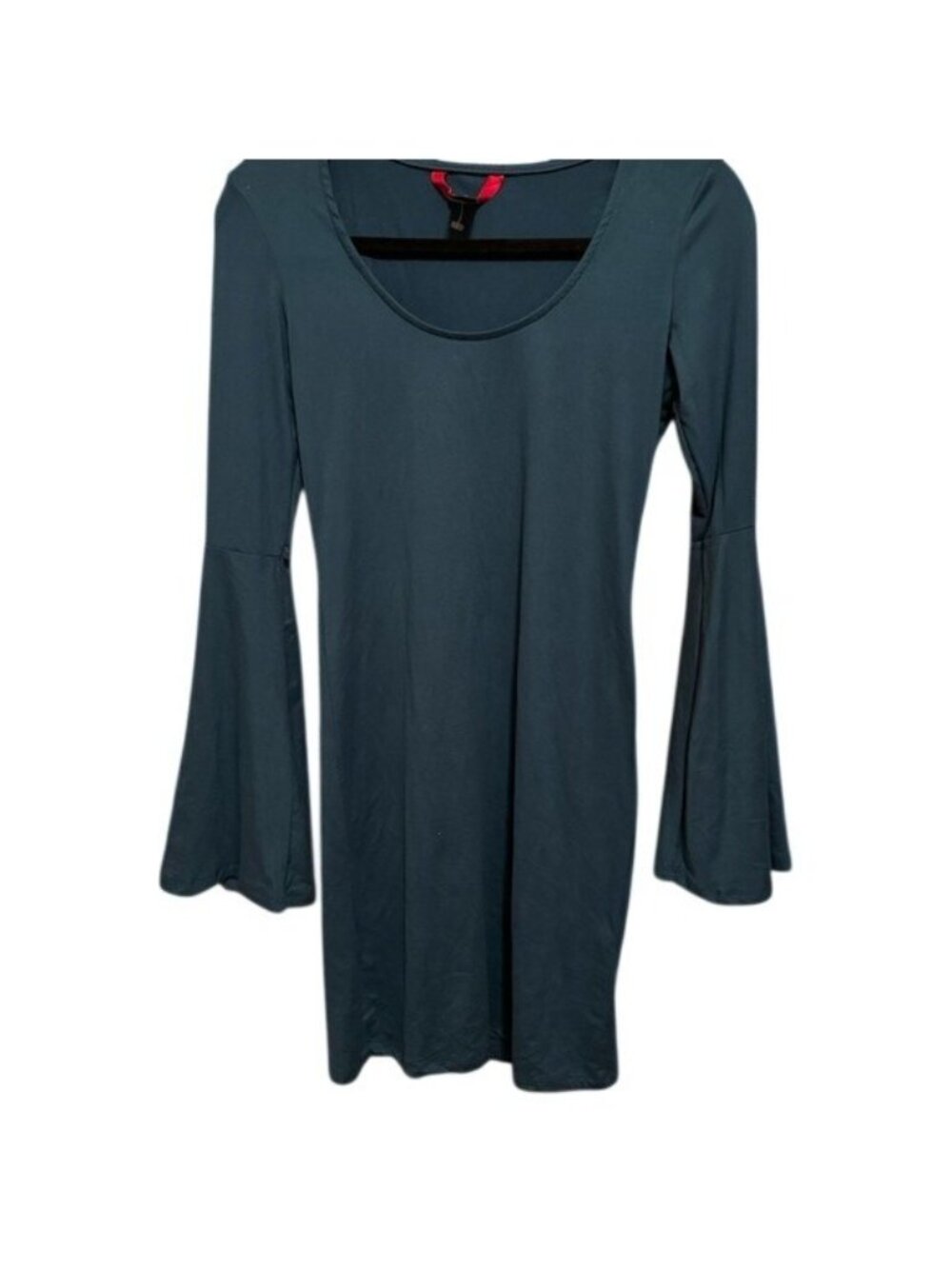 NWT Hot Kiss Blue Sheath Dress with Bell Sleeves